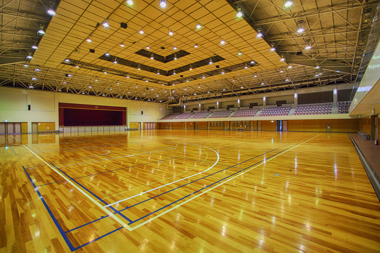 熊谷市立市民体育館 アリーナ